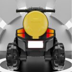 Atv electric cu scaun din piele si lumini Nichiduta Race Yellow