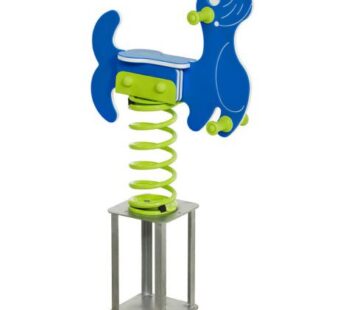 Balansoar Pe Arc Pentru Copii Foca, HDPE, Cu Prindere In Beton KBT