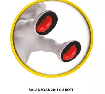 Balansoar pentru copii Pilsan 2in1 Rocking Donkey griverde