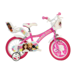 Bicicleta copii 16 - barbie roz