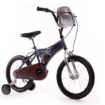 Bicicleta pentru copii Huffy Disney Star Wars Mandalorian, roti 16inch, Frana V-Brake (Negru)