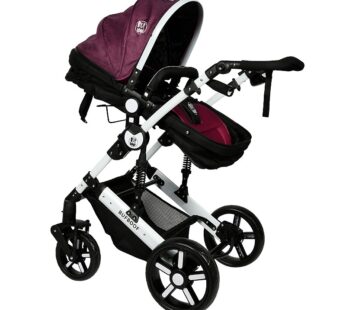 Carucior 2 in 1 reversibil 0-36 luni X2 Purple