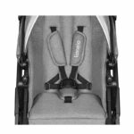 Carucior 3 in 1 Lionelo Bianka cu scoica auto testata ADAC 0 luni+ gri