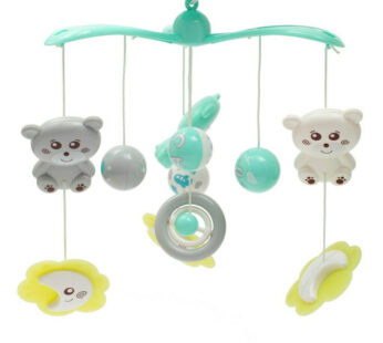 Carusel muzical Baby Mix pentru patut bebelusi Mint