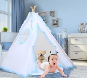 Cort de joaca pentru copii, cort teepee, stil indian, Empria, 110x110x110 cm, Diverse culori