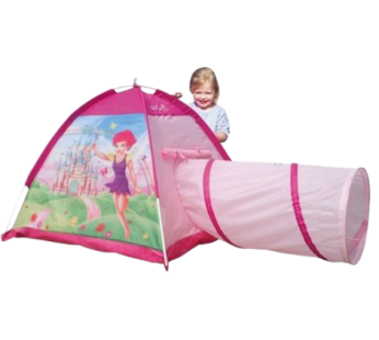 Cort de joaca pentru copii cu tunel Fairy
