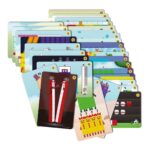 Joc educativ - Numberlocks - MathLink Cubes, 290 piese | Learning Resources