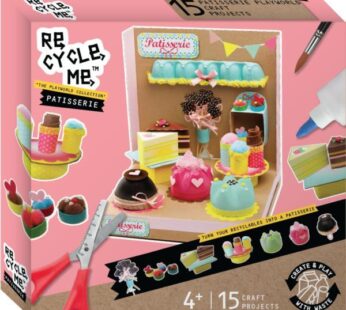 Joc educativ DIY – Creeaza jucarii din materiale reciclate, Construieste propria patiserie