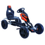 Kart cu pedale Go Kart Black