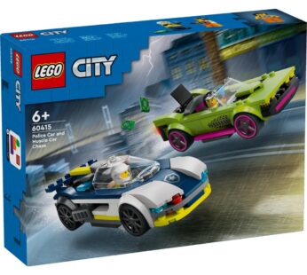 LEGO® City – Urmarire cu masina de politie si masina puternica (60415)