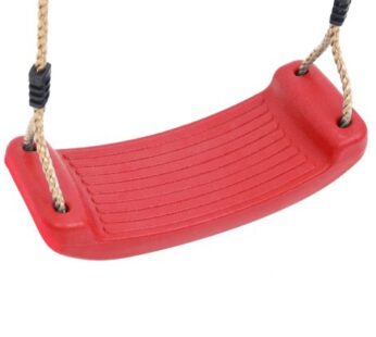 Leagan pentru copii din plastic HDPE rezistent la intemperii rosu KBT