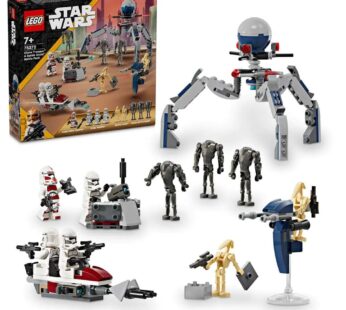 Lego Star Wars Pachet de Lupta Clone Trooper si Droid de Lupta 75372