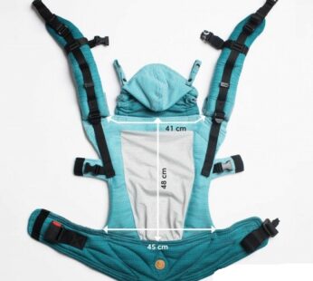 Marsupiu LennyGo SSC Toddler Mesh Basic Line Little Herringbone Grey