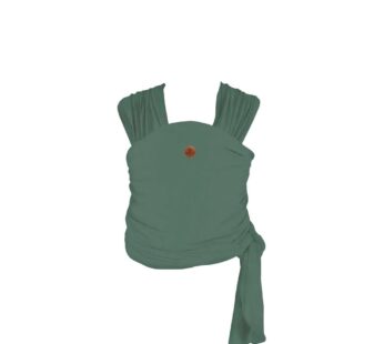 Marsupiu textil pentru bebelusi Cangaroo Baby Sling Cherish 3.6-15.9 kg Verde