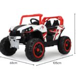 Masinuta electrica 12V cu deschidere usi Nichiduta Super Speed Red