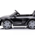 Masinuta electrica 12V cu scaun din piele si roti EVA Audi R8 Black