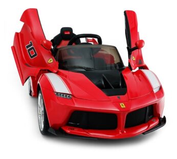 Masinuta electrica Rastar, Ferrari Scuderia, 12 V, Rosu