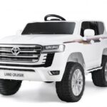 Masinuta electrica pentru 2 copii, Toyota Land Cruiser 140W 12V PREMIUM, alba