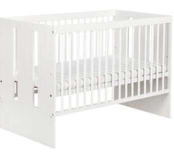 Patut fara sertar Klups Paula Alb + saltea 10 Confort II