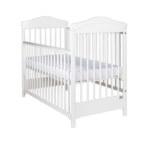 Patut pentru copii Drewex Hippo culisant Alb + Saltea Cocos 10 Cm