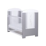 Patut pentru copii Drewex Stars Culisant Silver + Saltea Cocos 8 Cm