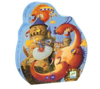 Puzzle Djeco Cavalerul si Dragonul