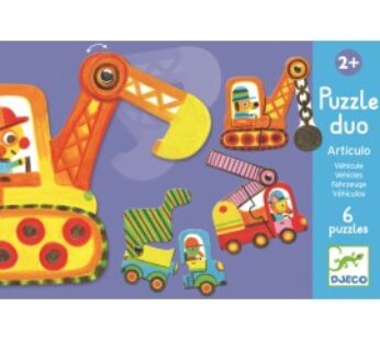 Puzzle duo mobil vehicule
