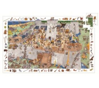 Puzzle observație Djeco Fortăreaţa