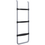 SPORTNOW Scară Acces Trambulină 3 Trepte sau 2 Trepte Late Capacitate 120kg 97x32cm | Aosom Romania