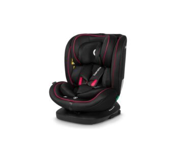 Scaun auto Lionelo Bastiaan i-Size 4in1 cu spatar inclinabil in 4 pozitii rotire 360 grade 0-36 kg Black Red