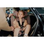 Scaun auto Lionelo Harmony i-Size rotire 360 grade 0-36 kg 40-150 cm cu isofix gri deschis