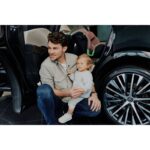 Scaun auto Lionelo Harmony i-Size rotire 360 grade 0-36 kg 40-150 cm cu isofix gri inchis