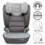 Scaun auto cu Isofix 15-36 Kg Kidwell Weston Dark Gray i-Size