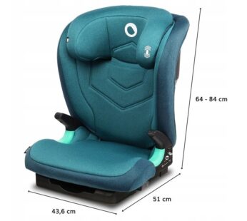 Scaun auto i-Size Neal cu isofix 15-36 kg Green Turquoise