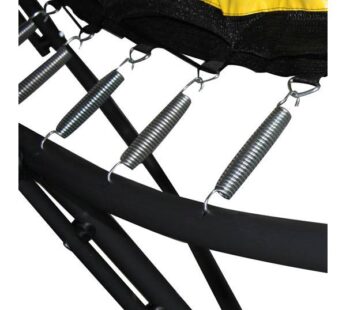 Set trambulina 427 cm cu plasa si scarita Ookee Jump Carbon