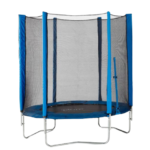 Set trambulina cu plasa de protectie Junior Blue 140 cm PLUM