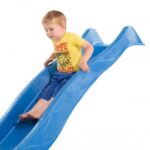 Tobogan HDPE Rex 2.3 m albastru