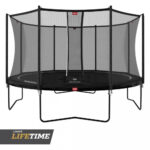 Trambulina Berg Favorit Regular Neagra cu plasa Comfort 430