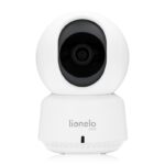 Video monitor, Lionelo, Babyline 9.1, Conexiune prin aplicatia Lionelo Smart, Pana la 8h de functionare, Comunicare bidirectionala, Cu senzor de miscare si sunete Alb