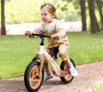 Bicicleta de echilibru pentru copii bej