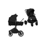 Carucior 2 in 1 Lionelo Mika Plus reversibil negru