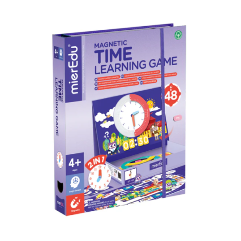 Joc magnetic educativ - Invatam Ceasul