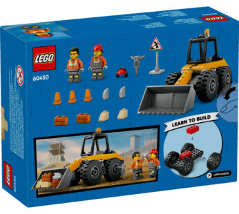 LEGO City – Incarcator pe roti galben pentru constructii (60450) | LEGO