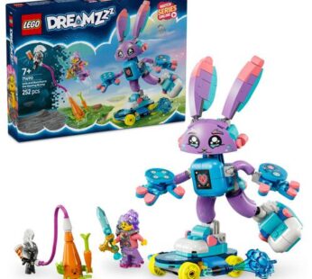 LEGO® DREAMZzz – Izzie si iepurasul de gaming Bunchurro 71490, 252 piese