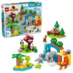 LEGO® DUPLO - Familii de animale salbatice 3 in 1 10446, 92 piese