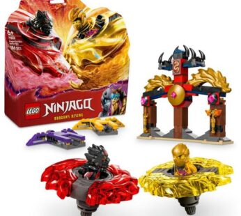 LEGO® Ninjago – Pachet de lupta cu dragoni Spinjitzu 71826, 186 piese