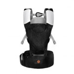 Marsupiu ergonomic pentru bebelusi Cangaroo Mistral Black