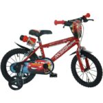 Bicicleta copii 3-5 ani, 14 inch, Cars, Dino Bikes DN414UCS