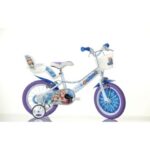 Bicicleta copii 3-5 ani, 14 inch, Snow Queen, Dino Bikes DN144RSQ