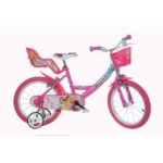 Bicicleta copii 4-6 ani, 16 inch, Princess , Dino Bikes DN164RPSS
